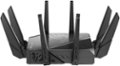 Angle Zoom. ASUS - ROG Rapture GT-AX11000 Pro Tri-band WiFi 6  Gaming Router, 2.5G Port - Black.