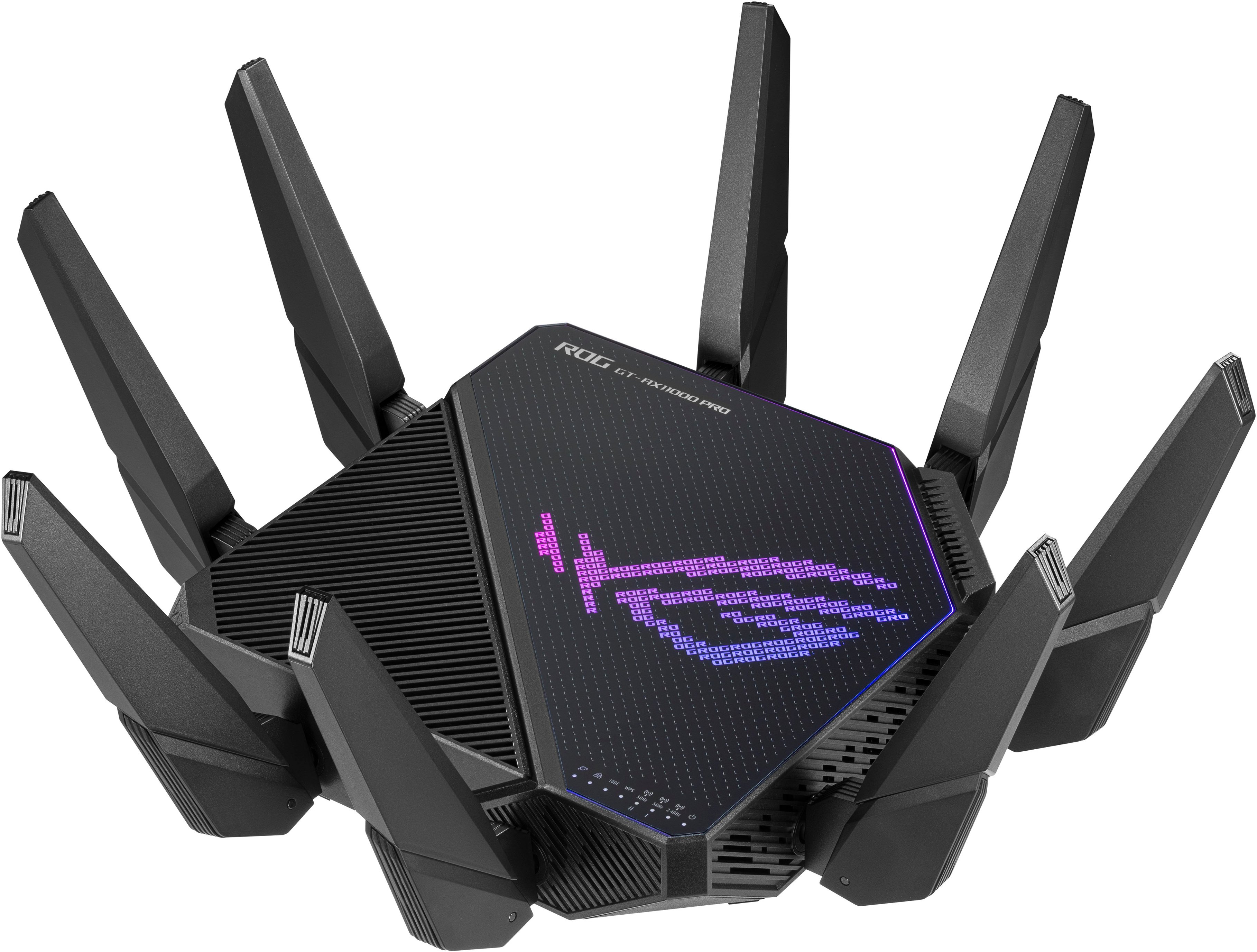 springvand Wow krigsskib ASUS ROG Rapture GT-AX11000 Pro Tri-band WiFi 6 Gaming Router, 2.5G Port  GT-AX11000 Pro - Best Buy