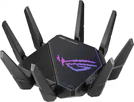 ASUS - ROG Rapture GT-AX11000 Pro Tri-Band Wi-Fi 6 Router - Black