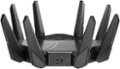 Left Zoom. ASUS - ROG Rapture GT-AX11000 Pro Tri-band WiFi 6  Gaming Router, 2.5G Port - Black.
