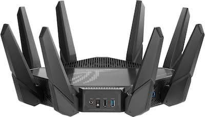ASUS ROG Rapture GT AX11000 Pro Tri Band Wi Fi 6 Router Black GT ASUS ROG Rapture GT AX11000 Pro Tri Band Wi Fi 6 Router Black GT