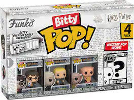 Funko - Bitty POP! Harry Potter: - Harry 4 Pack - Multi