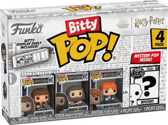 Front. Funko - Bitty POP! Harry Potter - Hermione 4 Pack.
