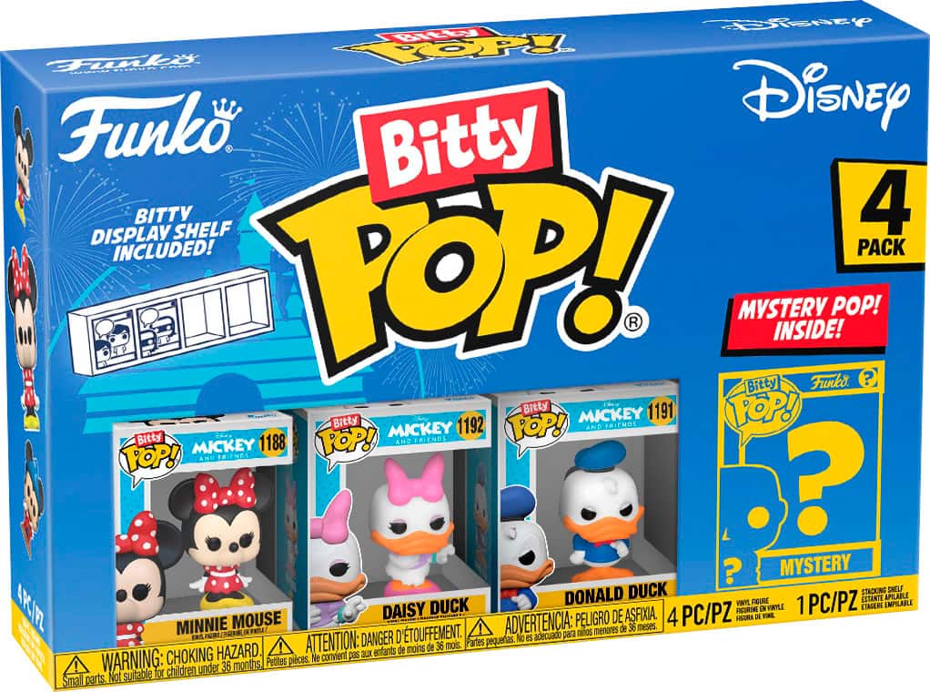 Front. Funko - Bitty POP! Disney - Minnie 4 Pack.