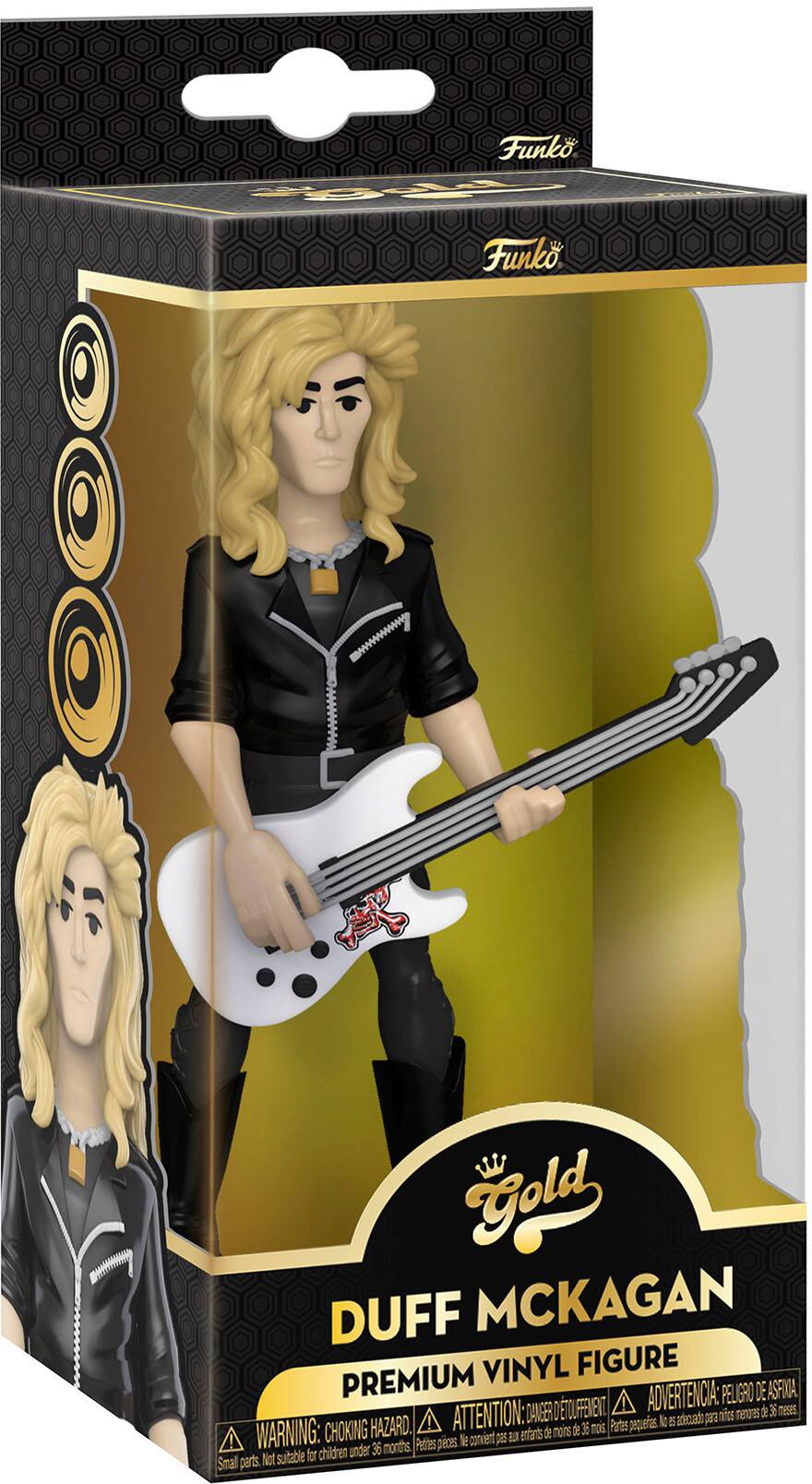 Angle. Funko - POP! Vinyl Gold: Guns N’ Roses- Duff McKagan.