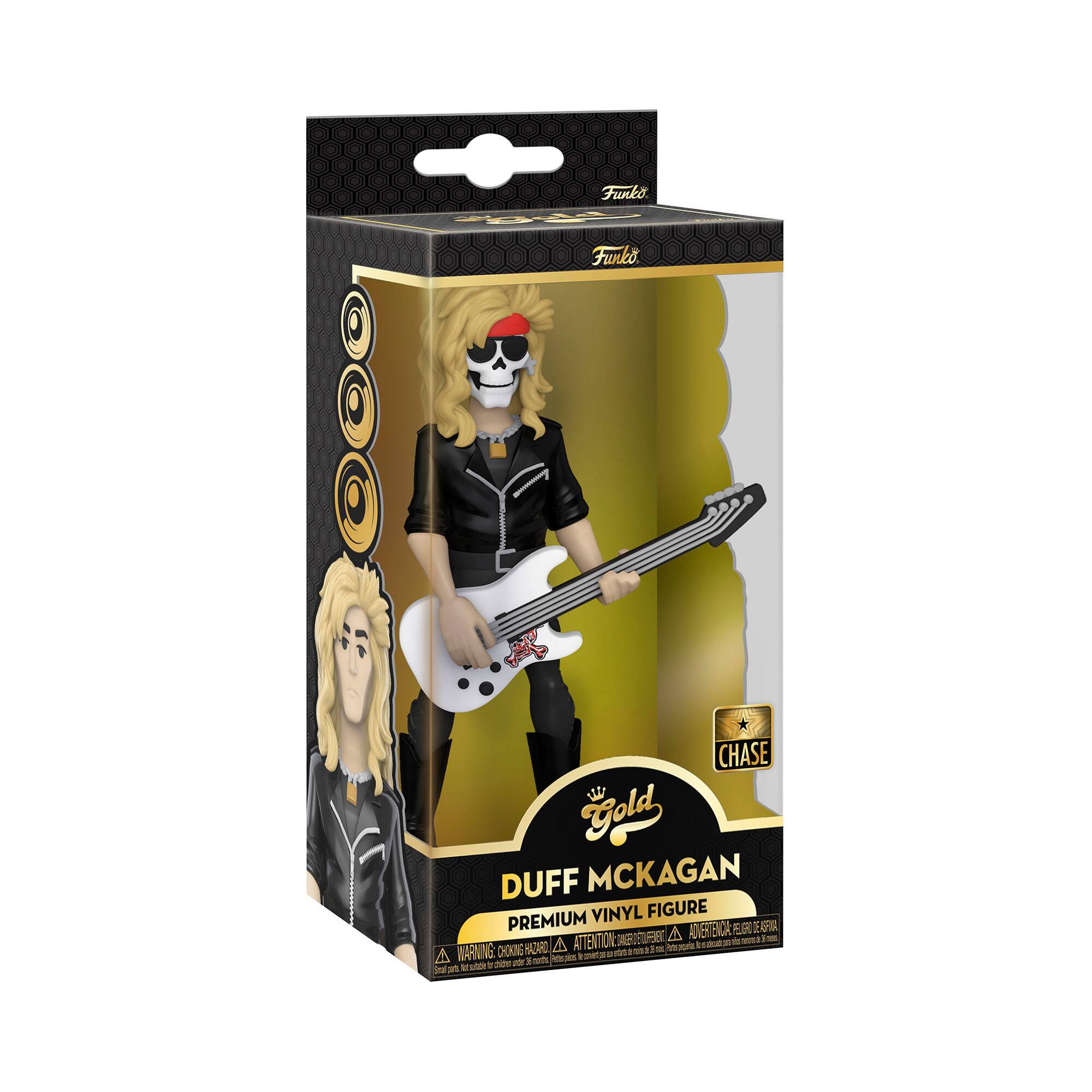 Left. Funko - POP! Vinyl Gold: Guns N’ Roses- Duff McKagan.