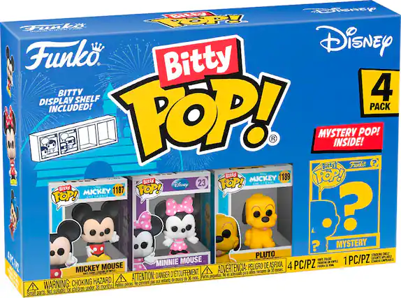 Front. Funko - Bitty POP! Disney - Mickey 4 Pack.