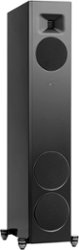 MartinLogan - Motion Series 3-Way Floorstanding Speaker with 5.5” Midrange and Dual 6.5” Bass Drivers (Each) - Gloss Black - Front_Zoom