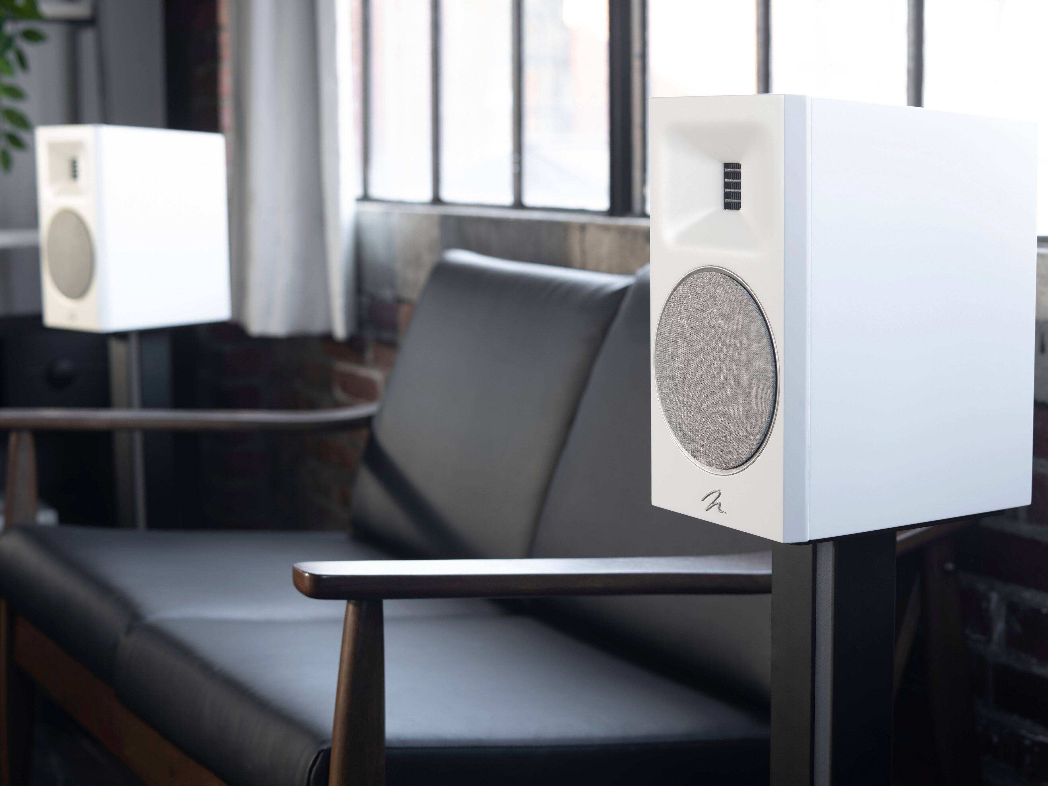 Alt View 21. MartinLogan - Motion B10 2-Way Bookshelf Speaker with 5.5” Midbass Driver (Each) - Gloss Black.