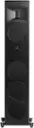 Left. MartinLogan - Motion XT F100 3-Way Floorstanding Speaker with 6.5” Midrange and Triple 6.5” Bass Drivers (Each) - Gloss Black.
