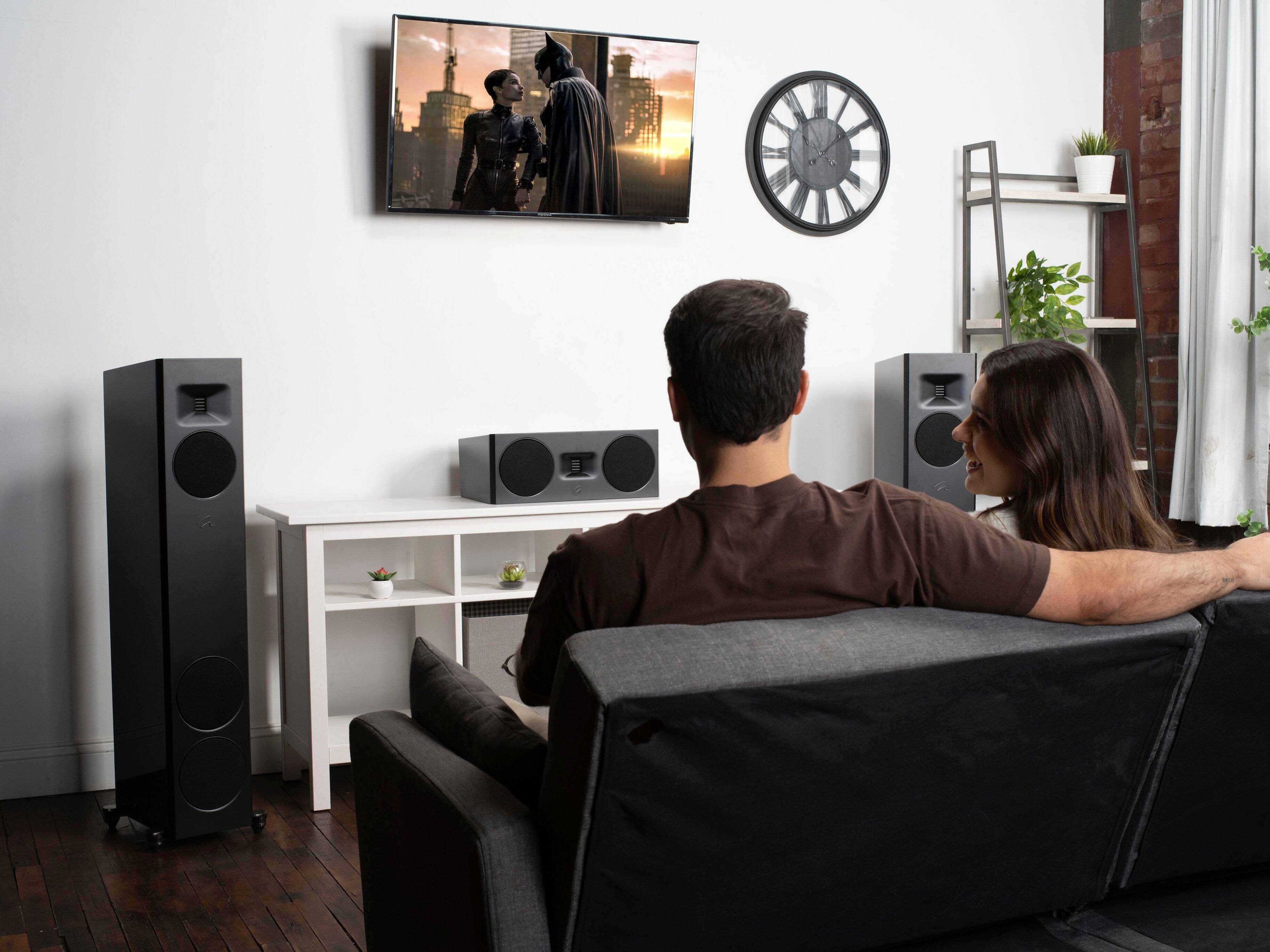 Alt View 16. MartinLogan - Motion C10 2.5-Way Center-Channel with Dual 5.5” Midbass Drivers (Each) - Gloss Black.