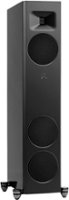 MartinLogan - Motion F10 3-Way Floorstanding Speaker with 5.5” Midrange and Dual 5.5” Bass Drivers (Each) - Gloss Black - Front_Zoom