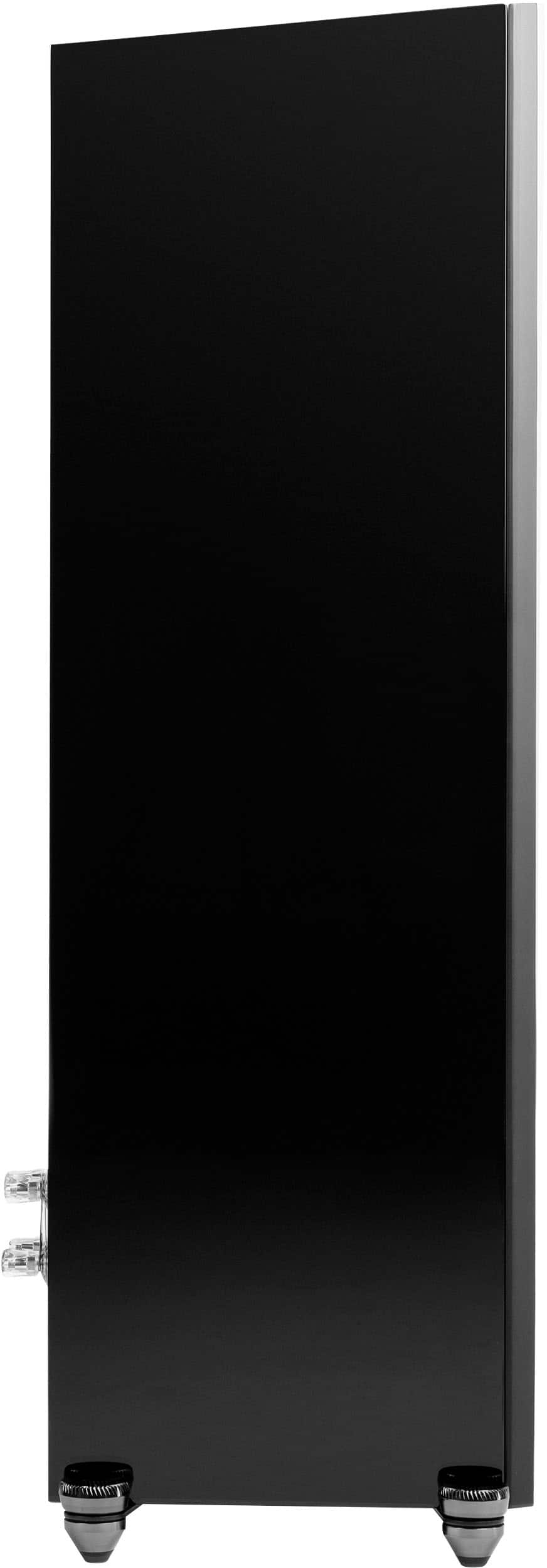 Alt View 11. MartinLogan - Motion F10 3-Way Floorstanding Speaker with 5.5” Midrange and Dual 5.5” Bass Drivers (Each) - Gloss Black.