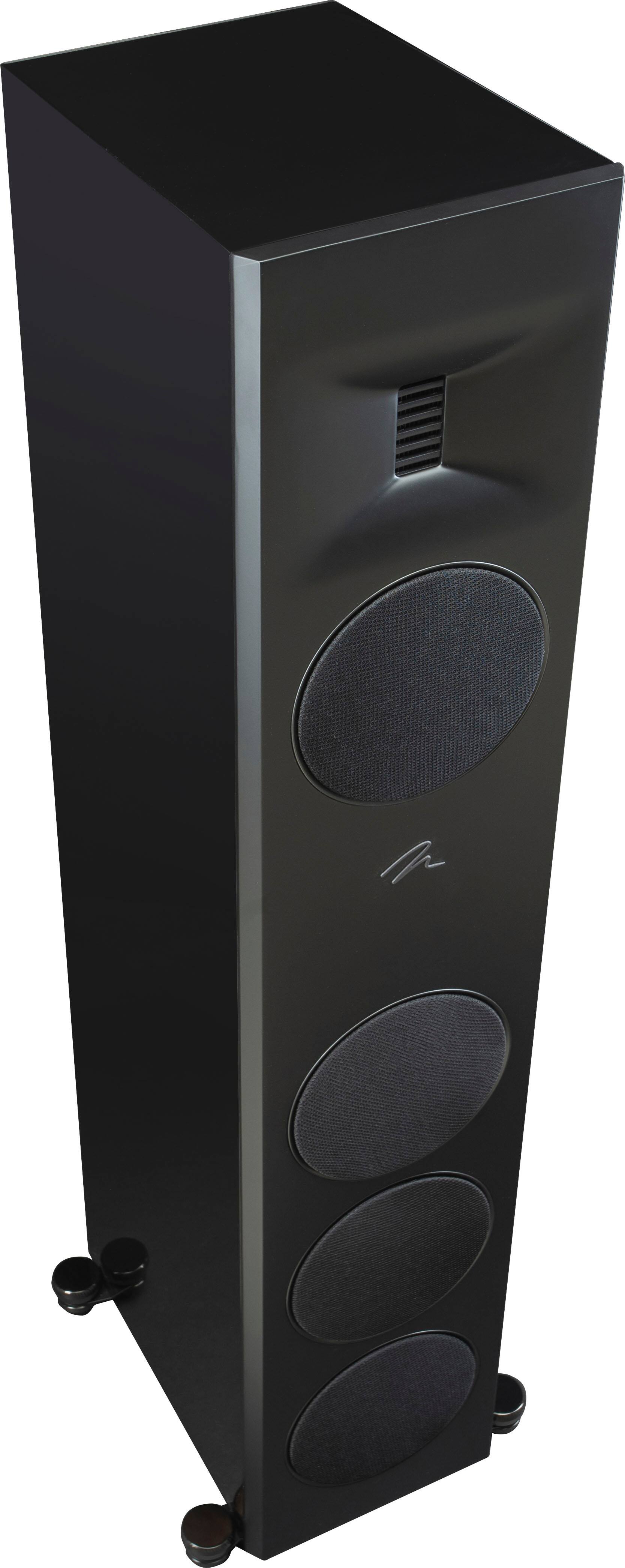 Alt View 14. MartinLogan - Motion XT F200 3-Way Floorstanding Speaker with 6.5” Midrange and Triple 8” Bass Drivers (Each) - Gloss Black.