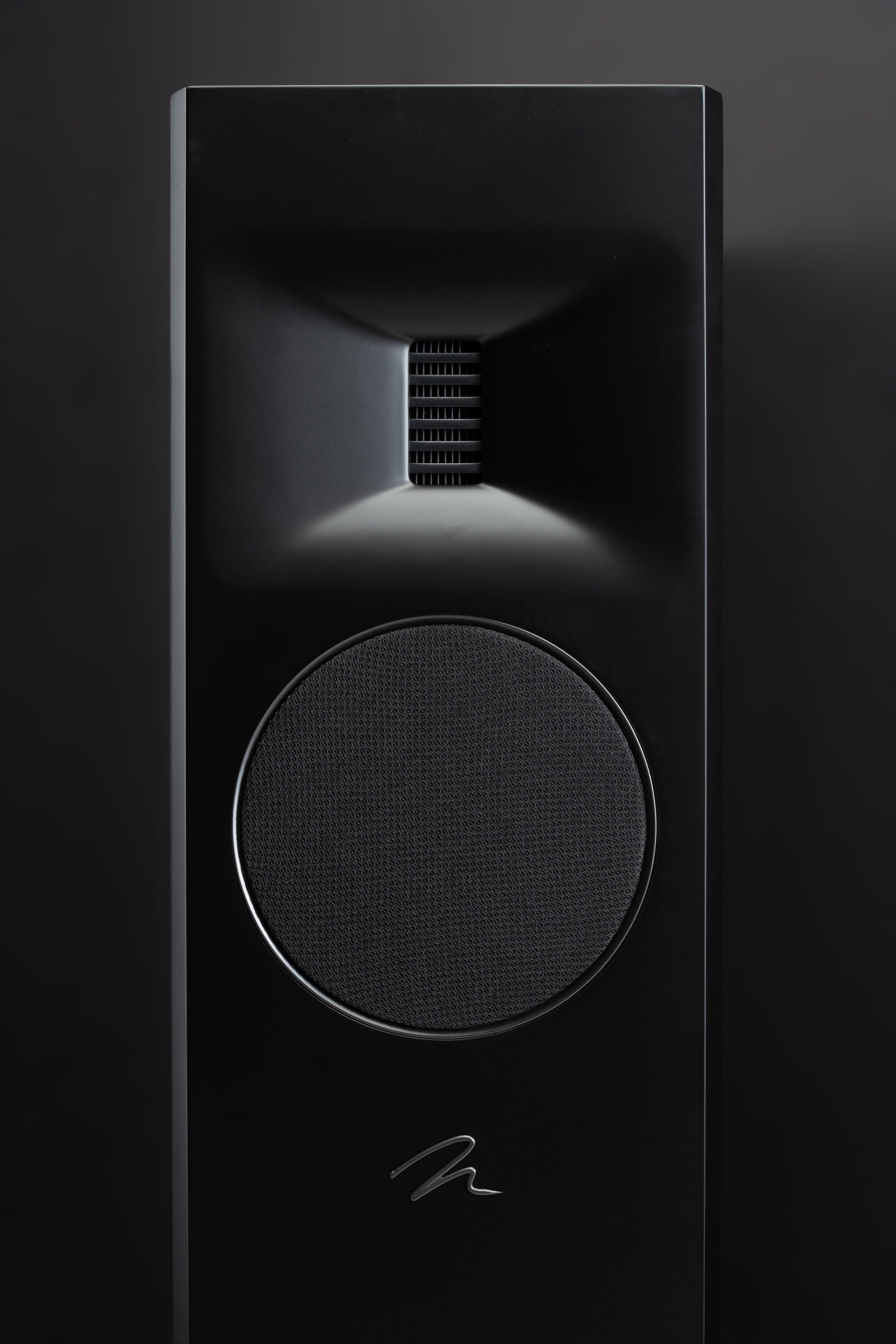 Alt View 16. MartinLogan - Motion XT F200 3-Way Floorstanding Speaker with 6.5” Midrange and Triple 8” Bass Drivers (Each) - Gloss Black.