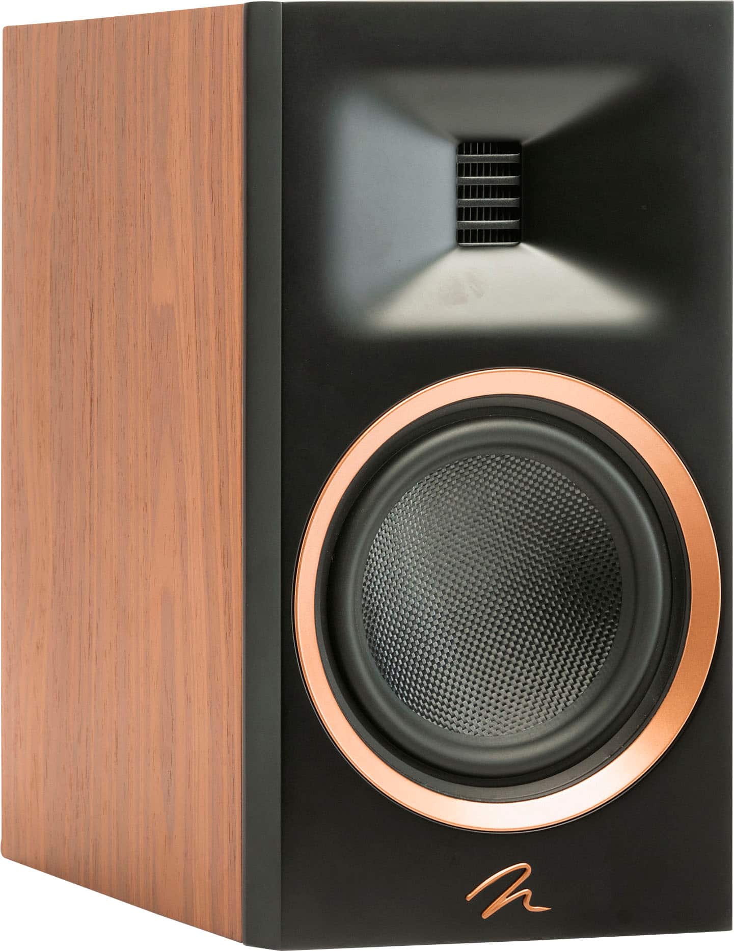 Angle. MartinLogan - Motion B10 2-Way Bookshelf Speaker with 5.5” Midbass Driver (Each).