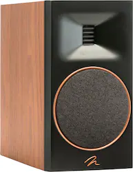 MartinLogan - Motion B10 2-Way Bookshelf Speaker with 5.5” Midbass Driver (Each) - Walnut - Front_Zoom