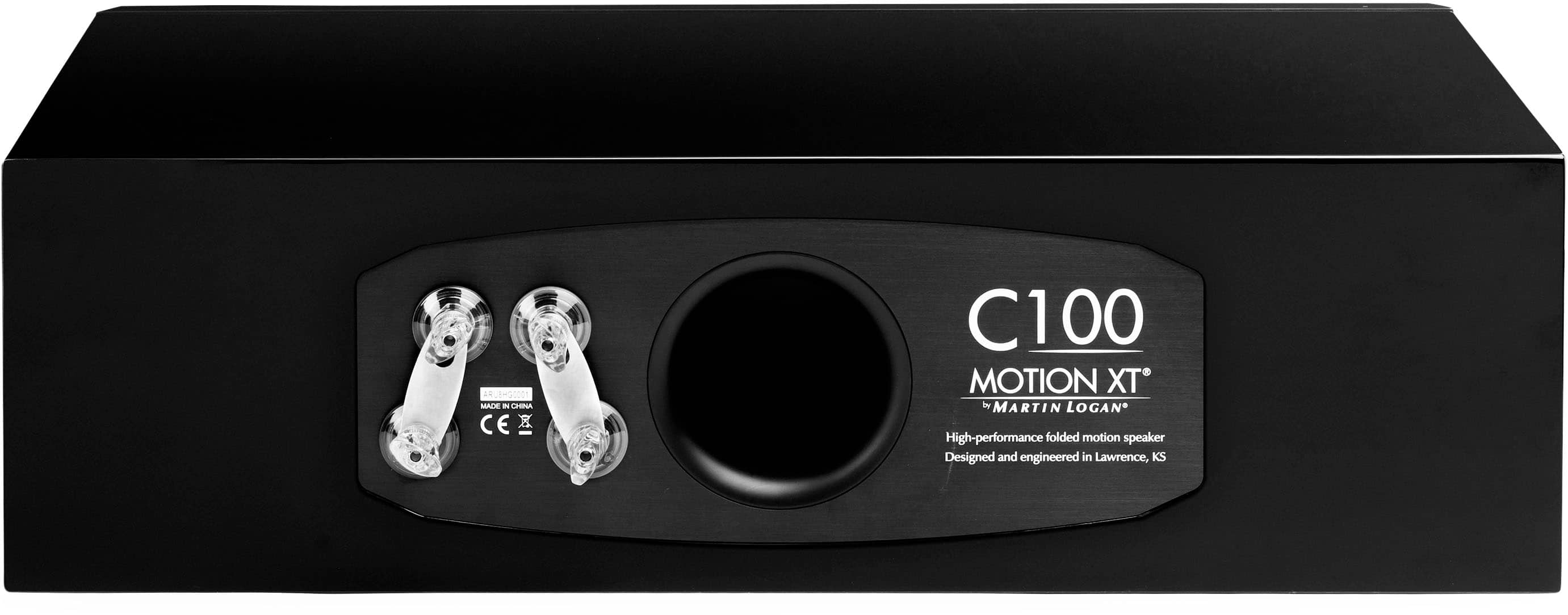 Alt View 13. MartinLogan - Motion XT C100 2.5-Way Center-Channel with Dual 6.5” Midbass Drivers (Each) - Gloss Black.