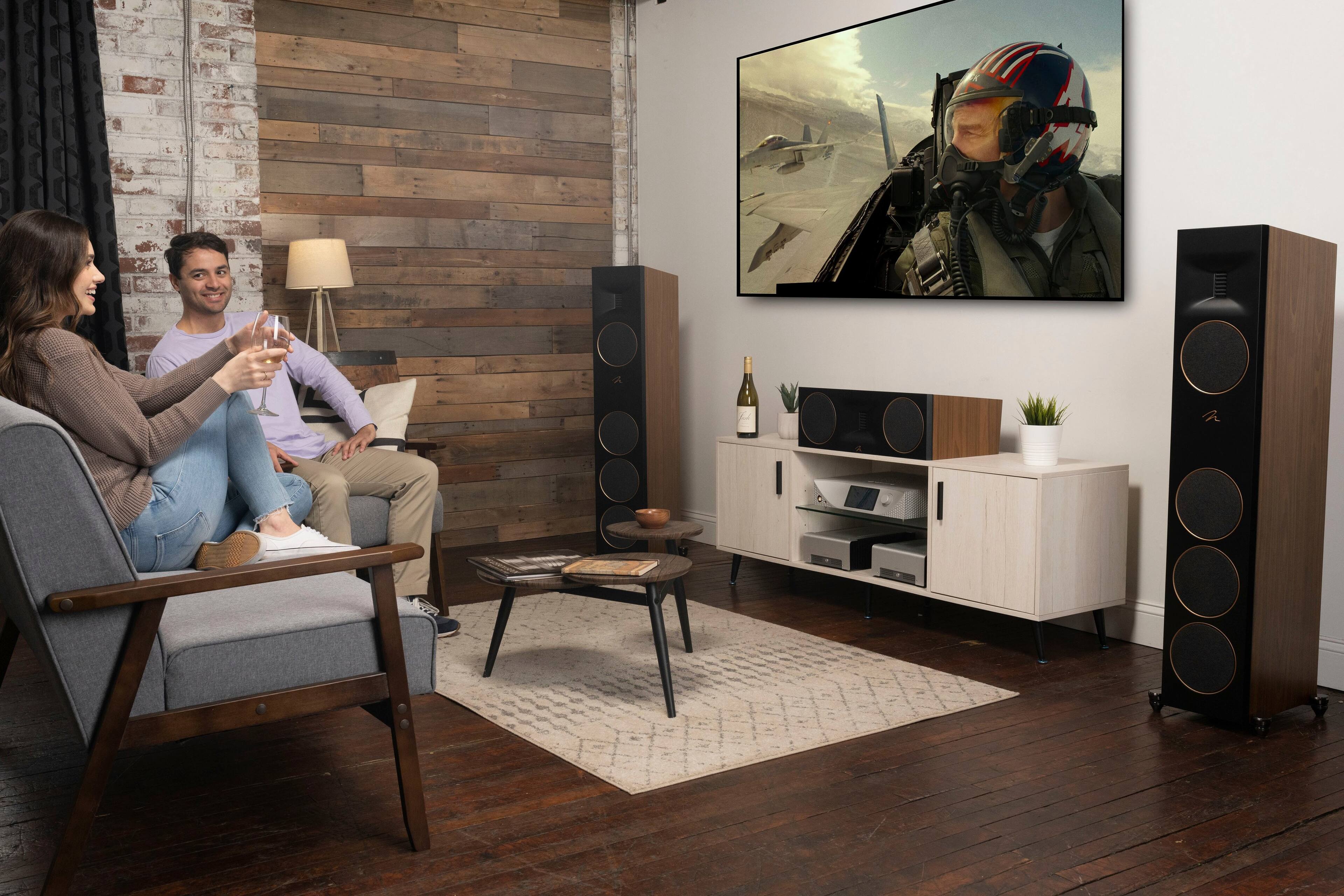 Alt View 15. MartinLogan - Motion XT C100 2.5-Way Center-Channel with Dual 6.5” Midbass Drivers (Each) - Gloss Black.