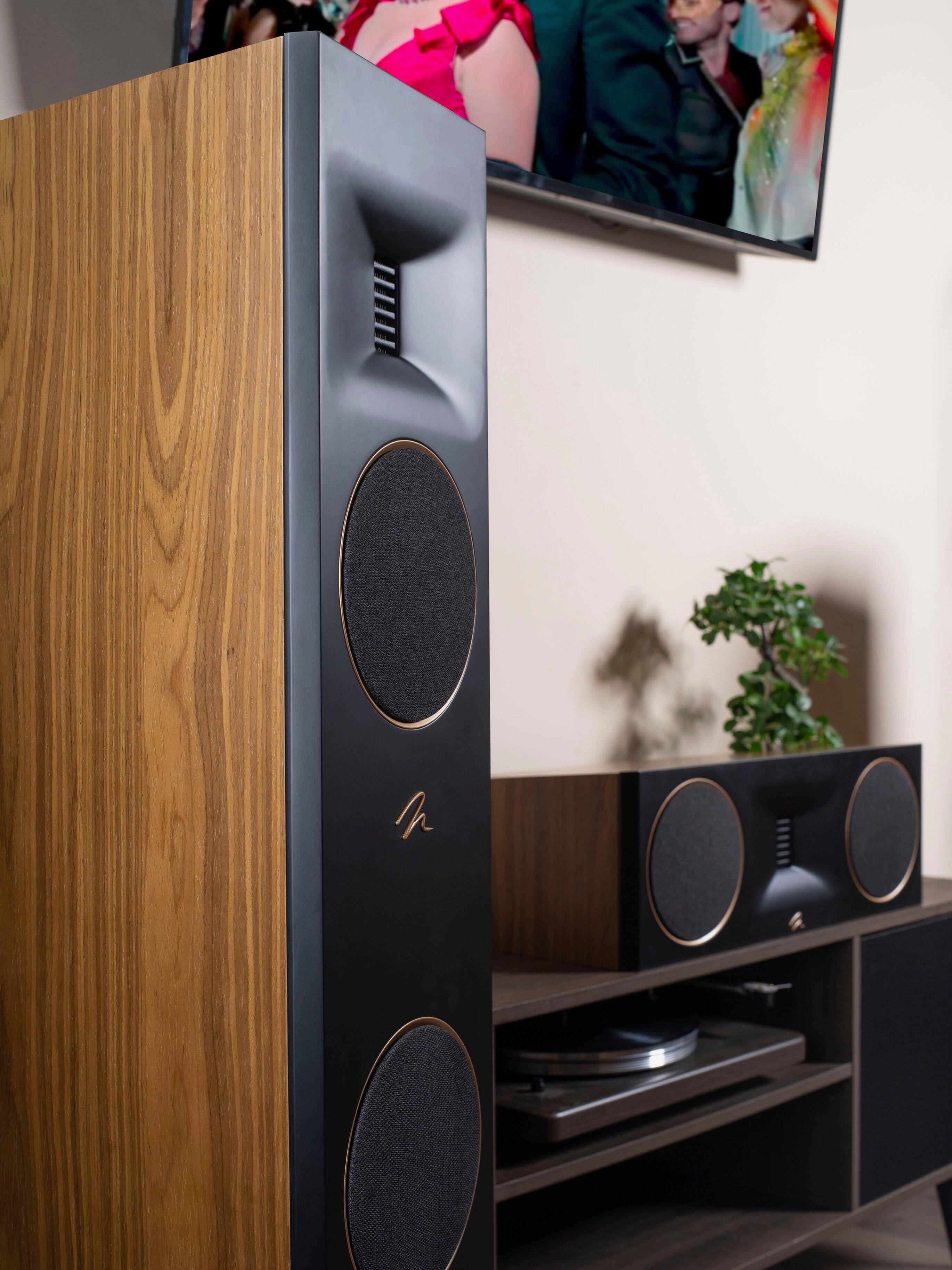 Alt View 18. MartinLogan - Motion XT C100 2.5-Way Center-Channel with Dual 6.5” Midbass Drivers (Each) - Gloss Black.