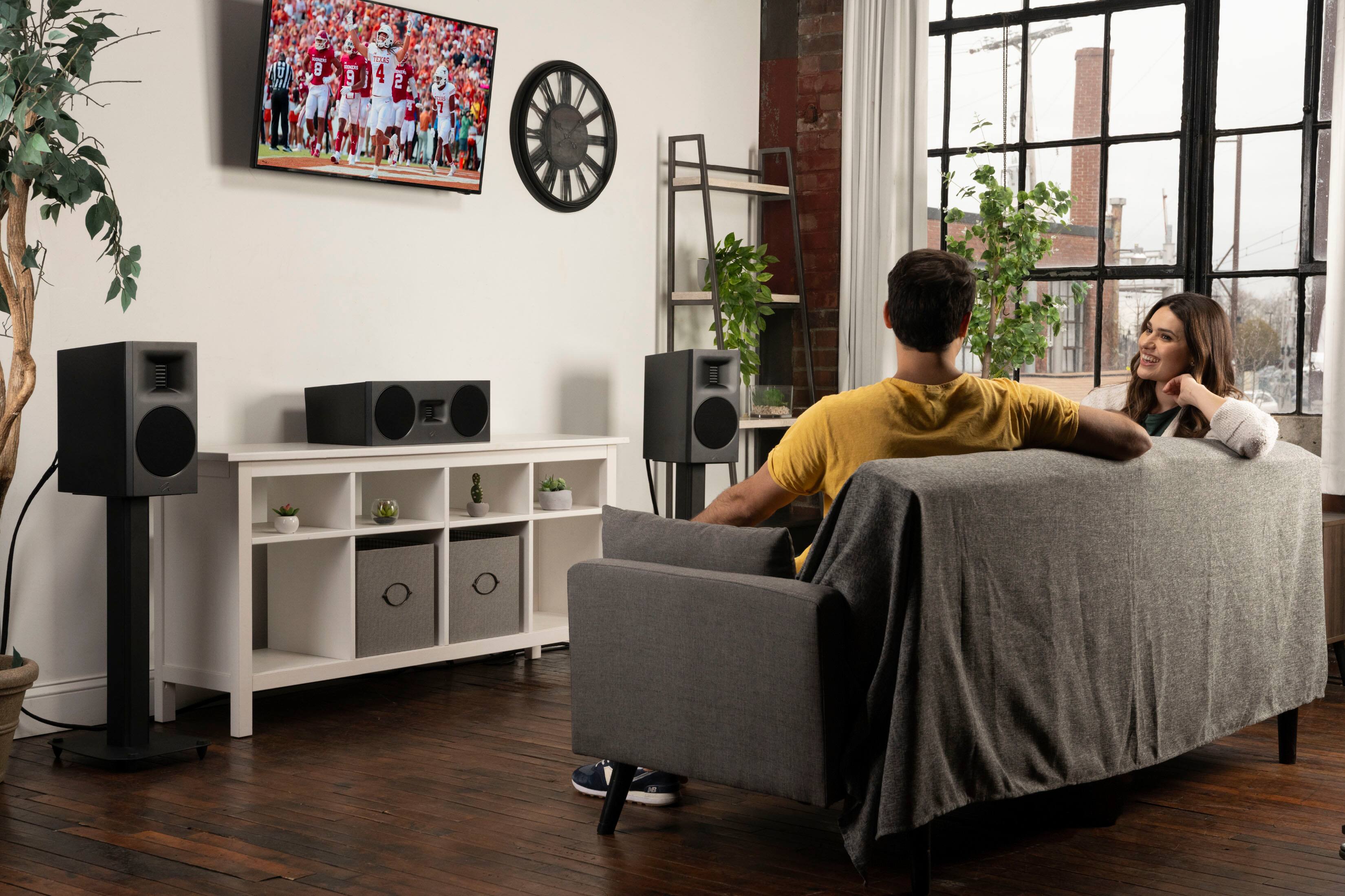 Alt View 20. MartinLogan - Motion XT B100 2-Way Bookshelf Speaker with 6.5” Midbass Driver (Each) - Gloss Black.