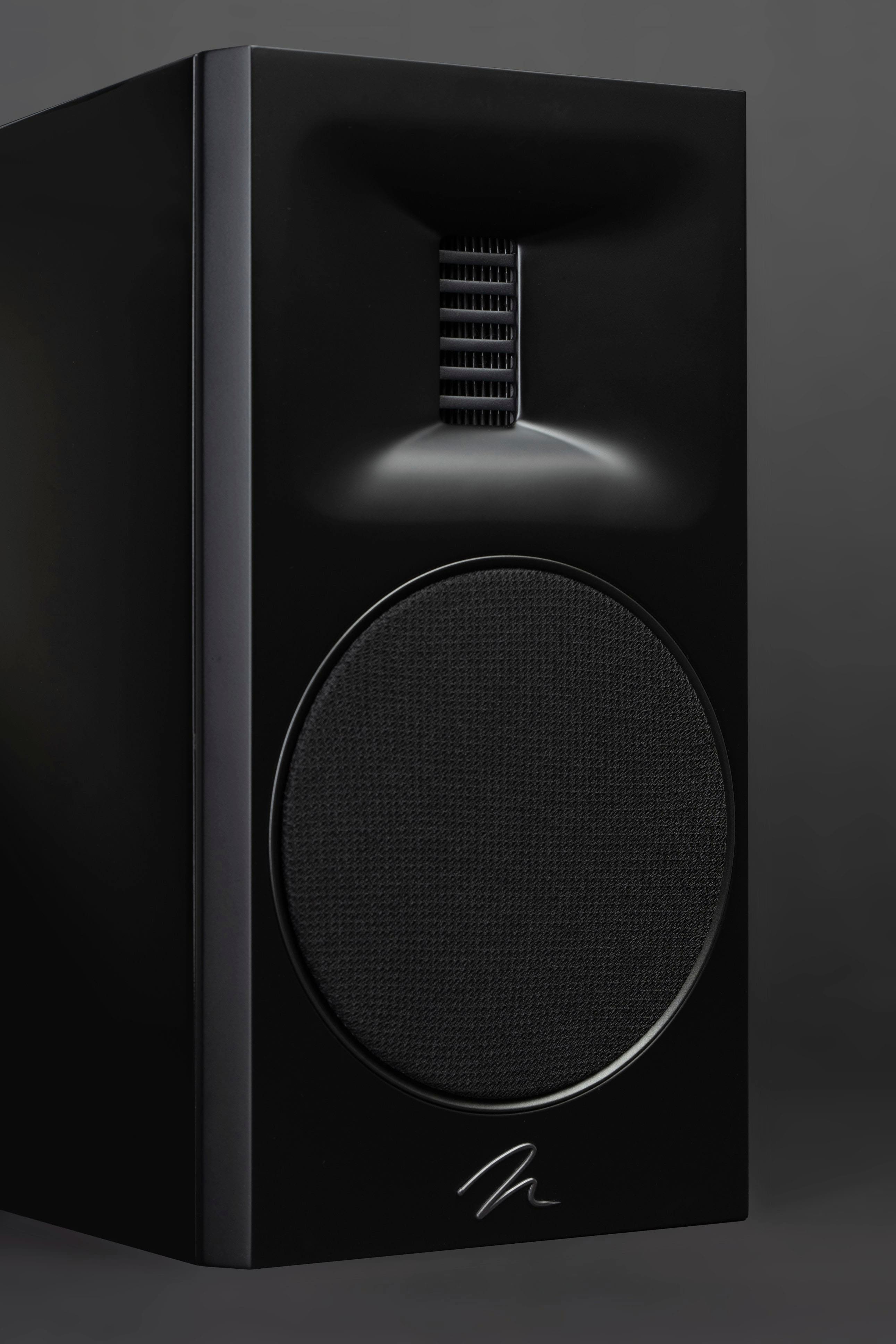 Alt View 38. MartinLogan - Motion XT B100 2-Way Bookshelf Speaker with 6.5” Midbass Driver (Each) - Gloss Black.