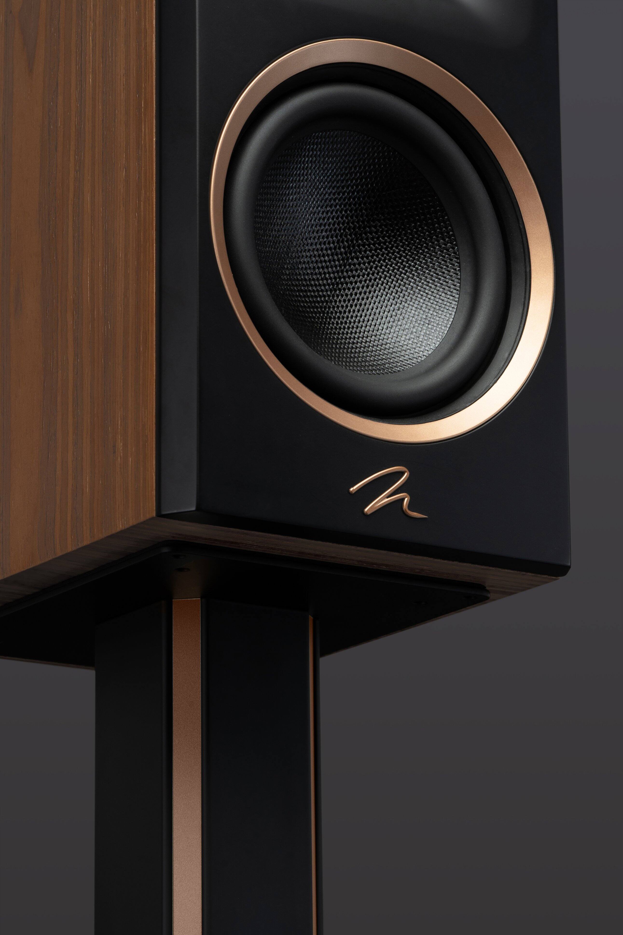 Alt View 15. MartinLogan - Motion XT B100 2-Way Bookshelf Speaker with 6.5” Midbass Driver (Each) - Walnut.