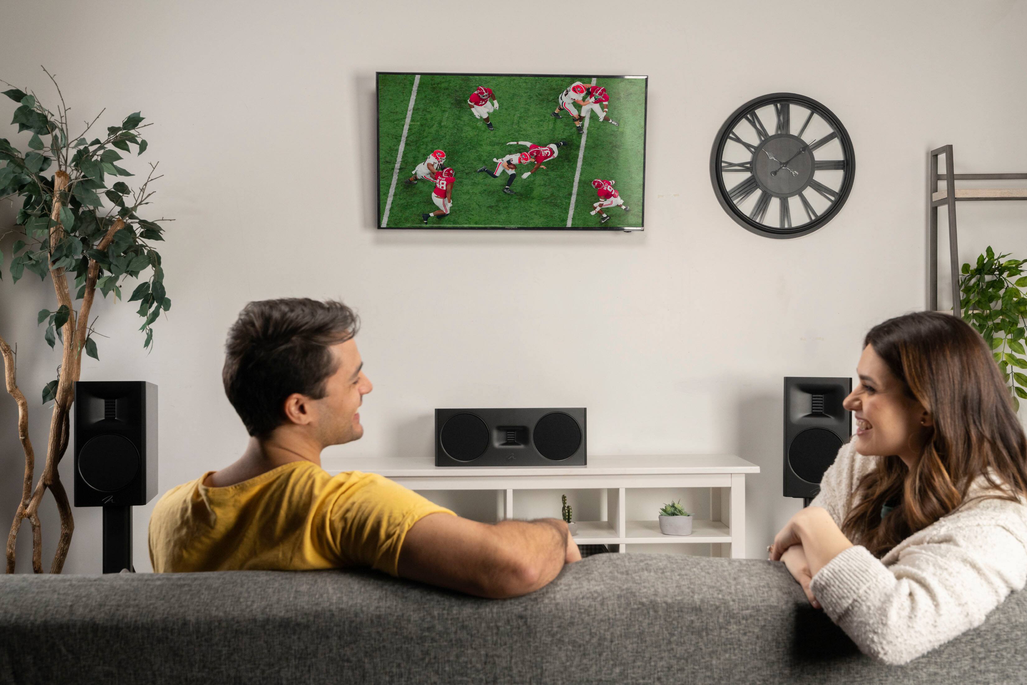 Alt View 19. MartinLogan - Motion XT B100 2-Way Bookshelf Speaker with 6.5” Midbass Driver (Each) - Walnut.