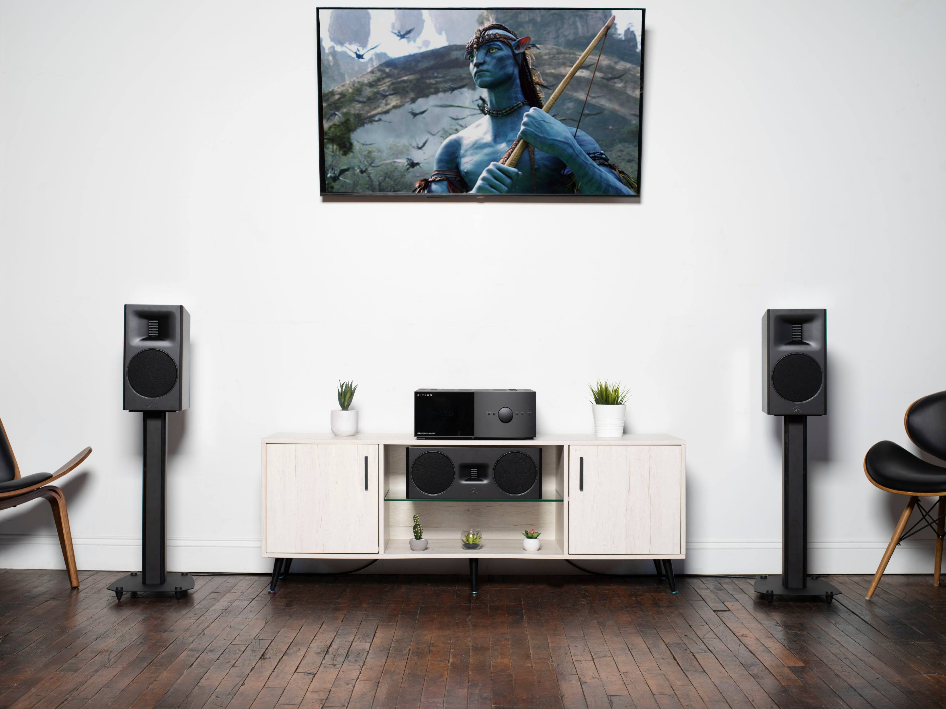Alt View 22. MartinLogan - Motion XT B100 2-Way Bookshelf Speaker with 6.5” Midbass Driver (Each) - Walnut.