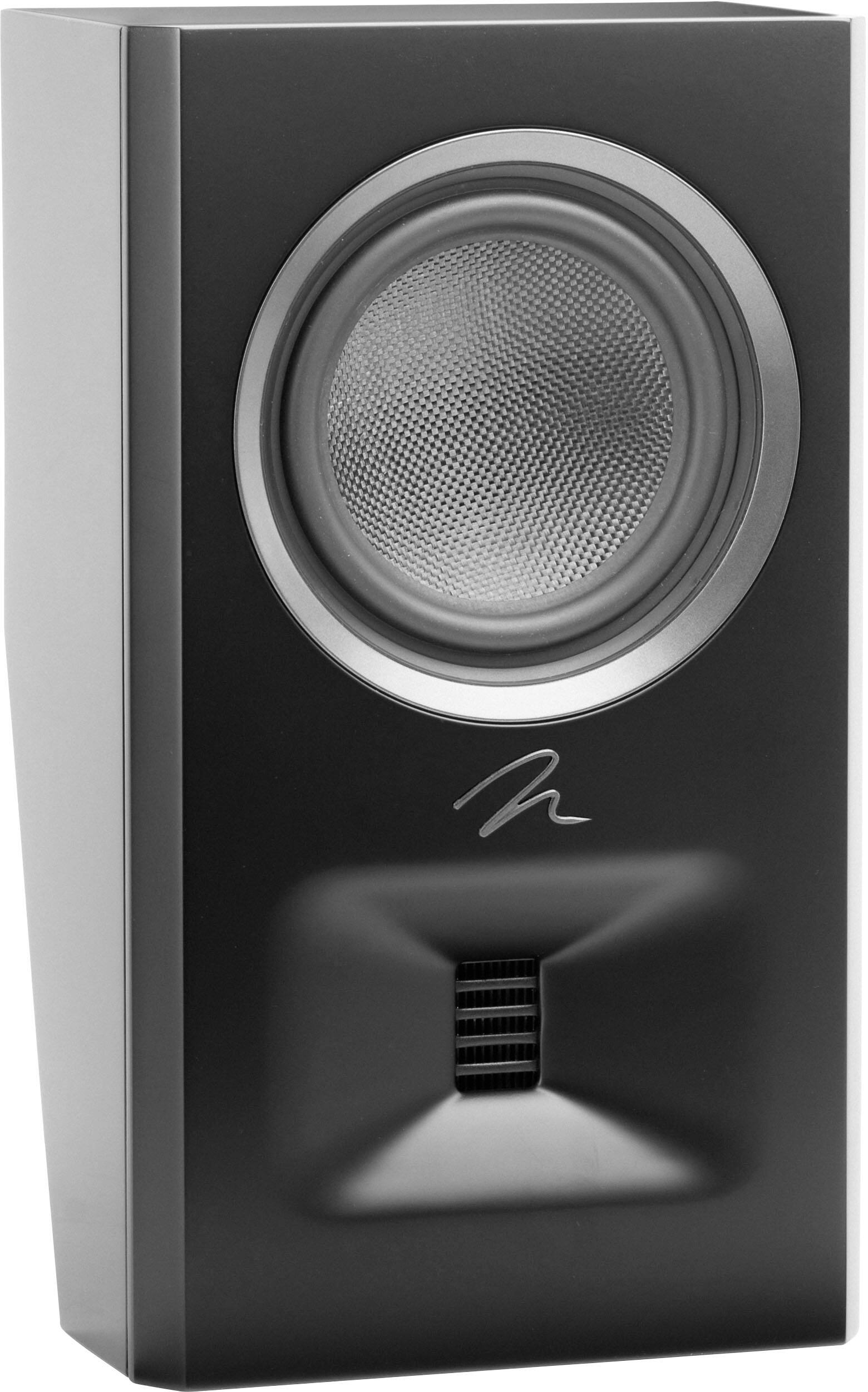 Angle. MartinLogan - Motion MP10 2-Way Multi-Purpose Speaker with 5.5” Midbass Driver (Each) - Gloss Black.