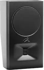 Front. MartinLogan - Motion MP10 2-Way Multi-Purpose Speaker with 5.5” Midbass Driver (Each) - Gloss Black.
