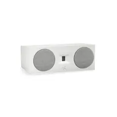 Front. MartinLogan - Motion C10 2.5-Way Center-Channel with Dual 5.5” Midbass Drivers (Each) - Satin White.