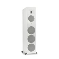 MartinLogan - Motion XT F200 3-Way Floorstanding Speaker with 6.5” Midrange and Triple 8” Bass Drivers (Each) - Satin White - Front_Zoom