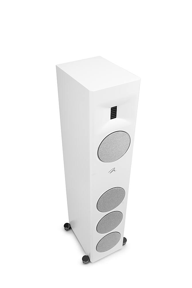 Alt View 14. MartinLogan - Motion XT F200 3-Way Floorstanding Speaker with 6.5” Midrange and Triple 8” Bass Drivers (Each) - Satin White.
