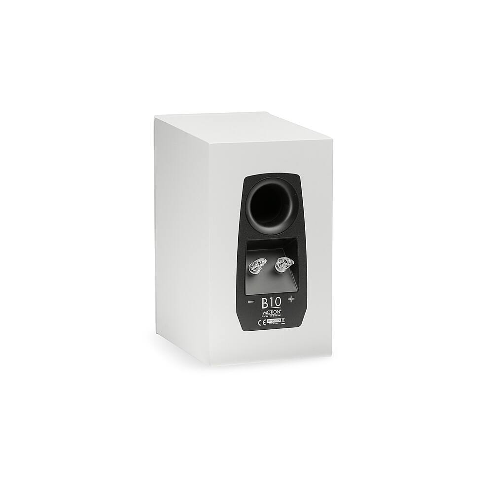 Alt View 12. MartinLogan - Motion B10 2-Way Bookshelf Speaker with 5.5” Midbass Driver (Each) - Satin White.
