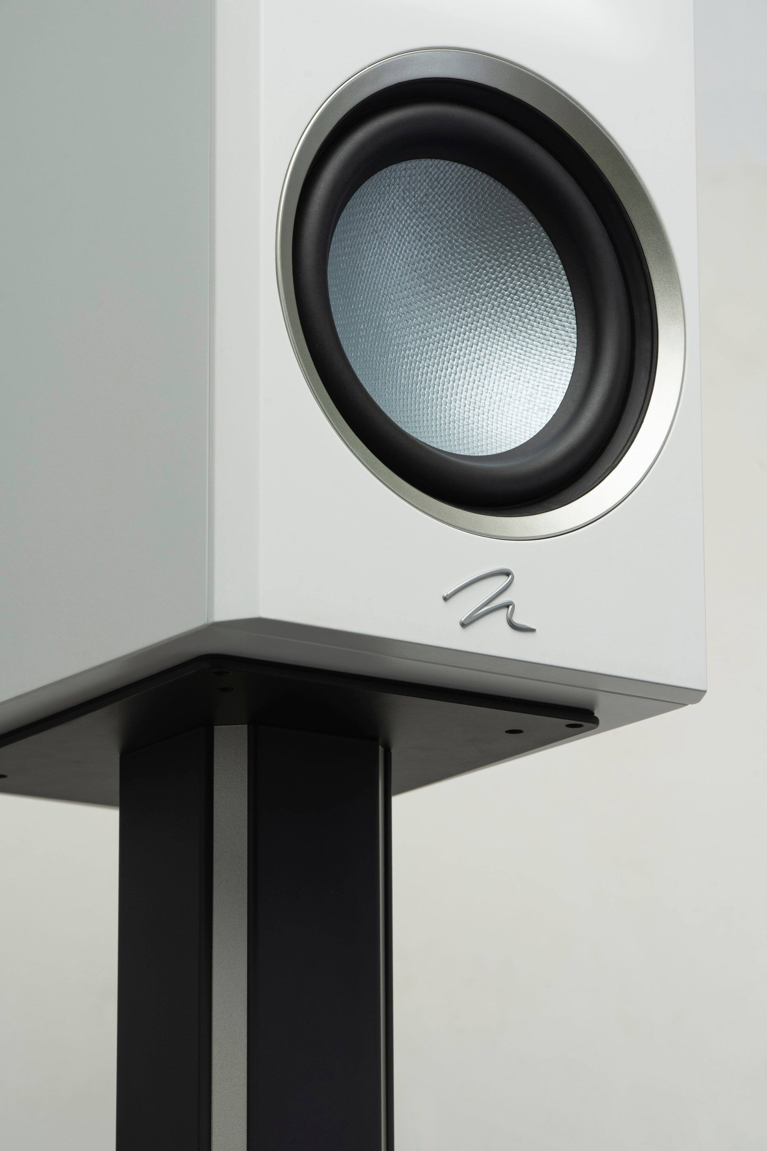 Alt View 15. MartinLogan - Motion B10 2-Way Bookshelf Speaker with 5.5” Midbass Driver (Each) - Satin White.