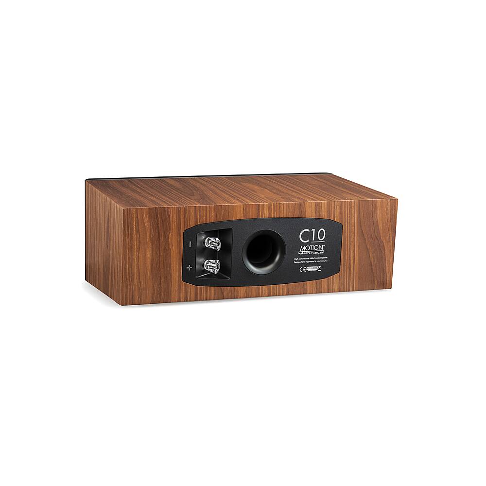 Alt View 12. MartinLogan - Motion C10 2.5-Way Center-Channel with Dual 5.5” Midbass Drivers (Each) - Walnut.