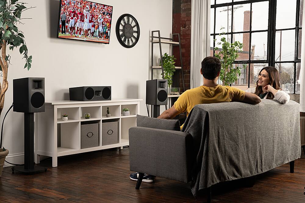 Alt View 21. MartinLogan - Motion C10 2.5-Way Center-Channel with Dual 5.5” Midbass Drivers (Each) - Walnut.