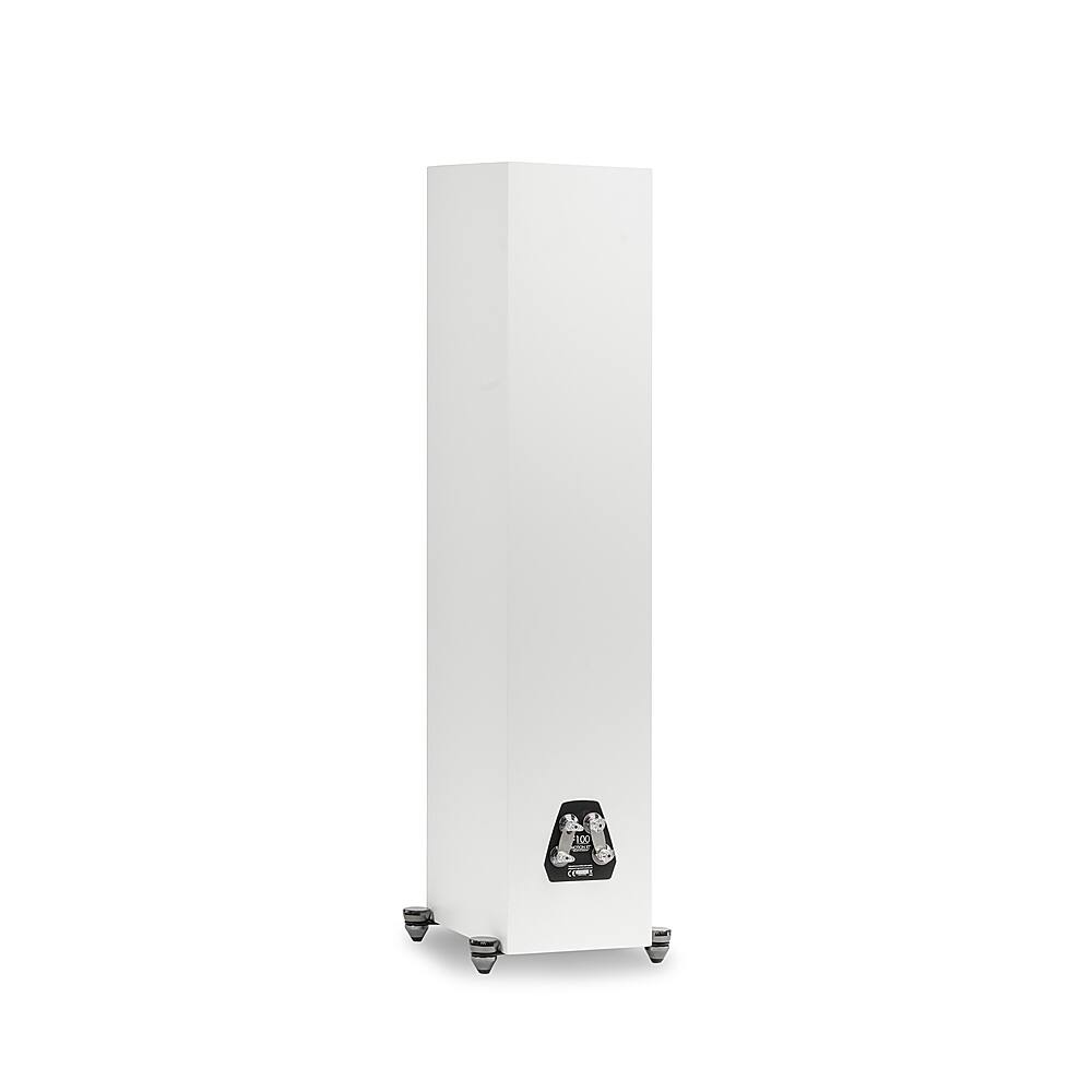 Alt View 12. MartinLogan - Motion XT F100 3-Way Floorstanding Speaker with 6.5” Midrange and Triple 6.5” Bass Drivers (Each) - Satin White.