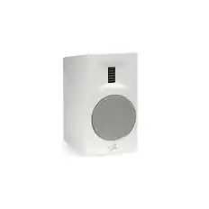 Front. MartinLogan - Motion XT B100 2-Way Bookshelf Speaker with 6.5” Midbass Driver (Each) - Satin White.