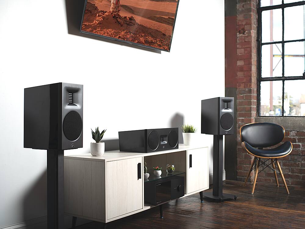 Alt View 26. MartinLogan - Motion XT B100 2-Way Bookshelf Speaker with 6.5” Midbass Driver (Each) - Satin White.