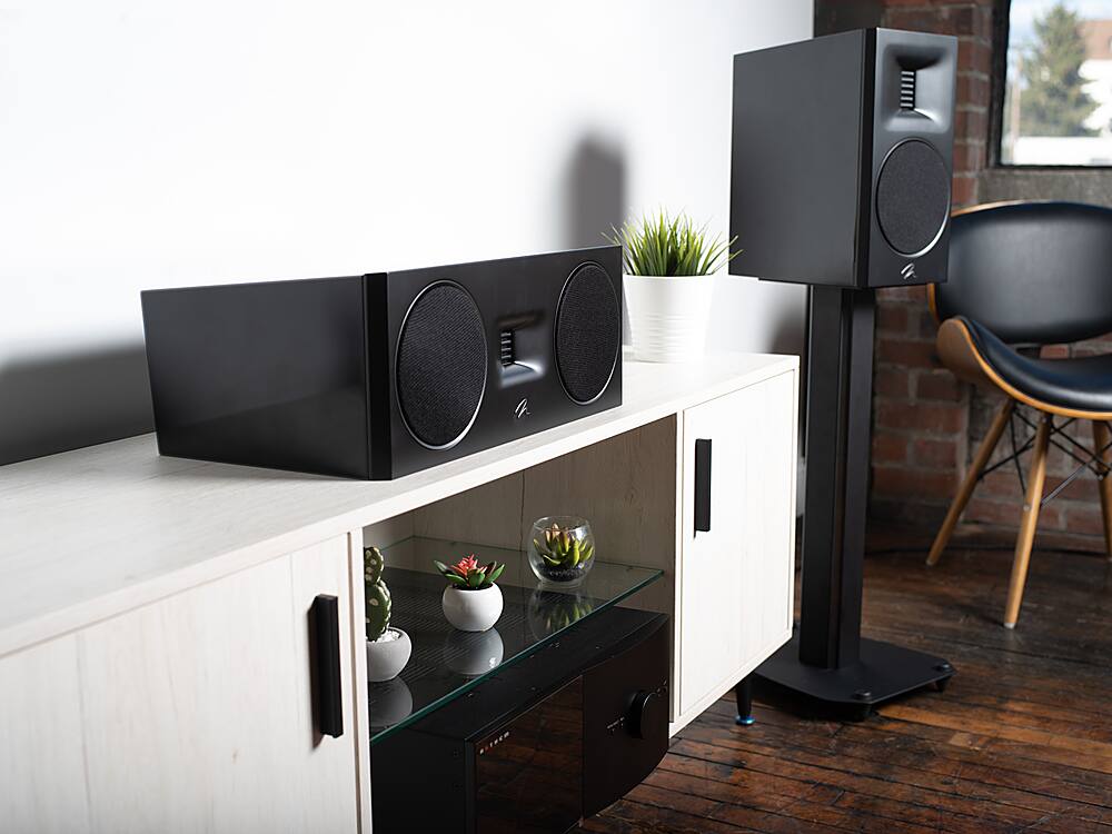 Alt View 28. MartinLogan - Motion XT B100 2-Way Bookshelf Speaker with 6.5” Midbass Driver (Each) - Satin White.