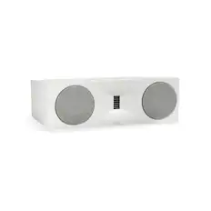 Front. MartinLogan - Motion XT C100 2.5-Way Center-Channel with Dual 6.5” Midbass Drivers (Each) - Satin White.