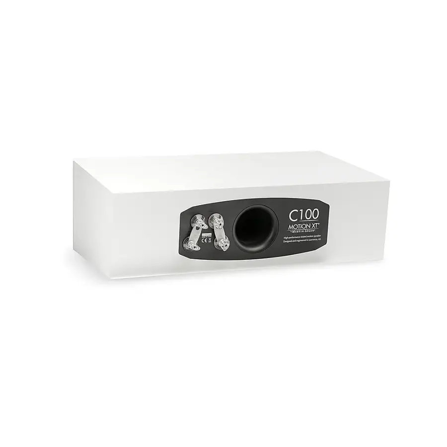 Alt View 12. MartinLogan - Motion XT C100 2.5-Way Center-Channel with Dual 6.5” Midbass Drivers (Each) - Satin White.