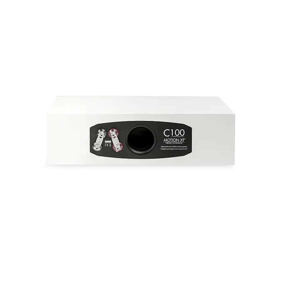 Alt View 13. MartinLogan - Motion XT C100 2.5-Way Center-Channel with Dual 6.5” Midbass Drivers (Each) - Satin White.