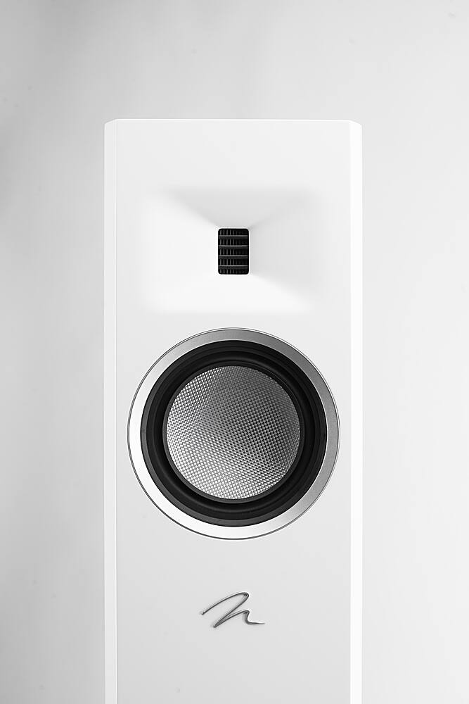 Alt View 15. MartinLogan - Motion F20 3-Way Floorstanding Speaker with 5.5” Midrange and Dual 6.5” Bass Drivers (Each) - Satin White.