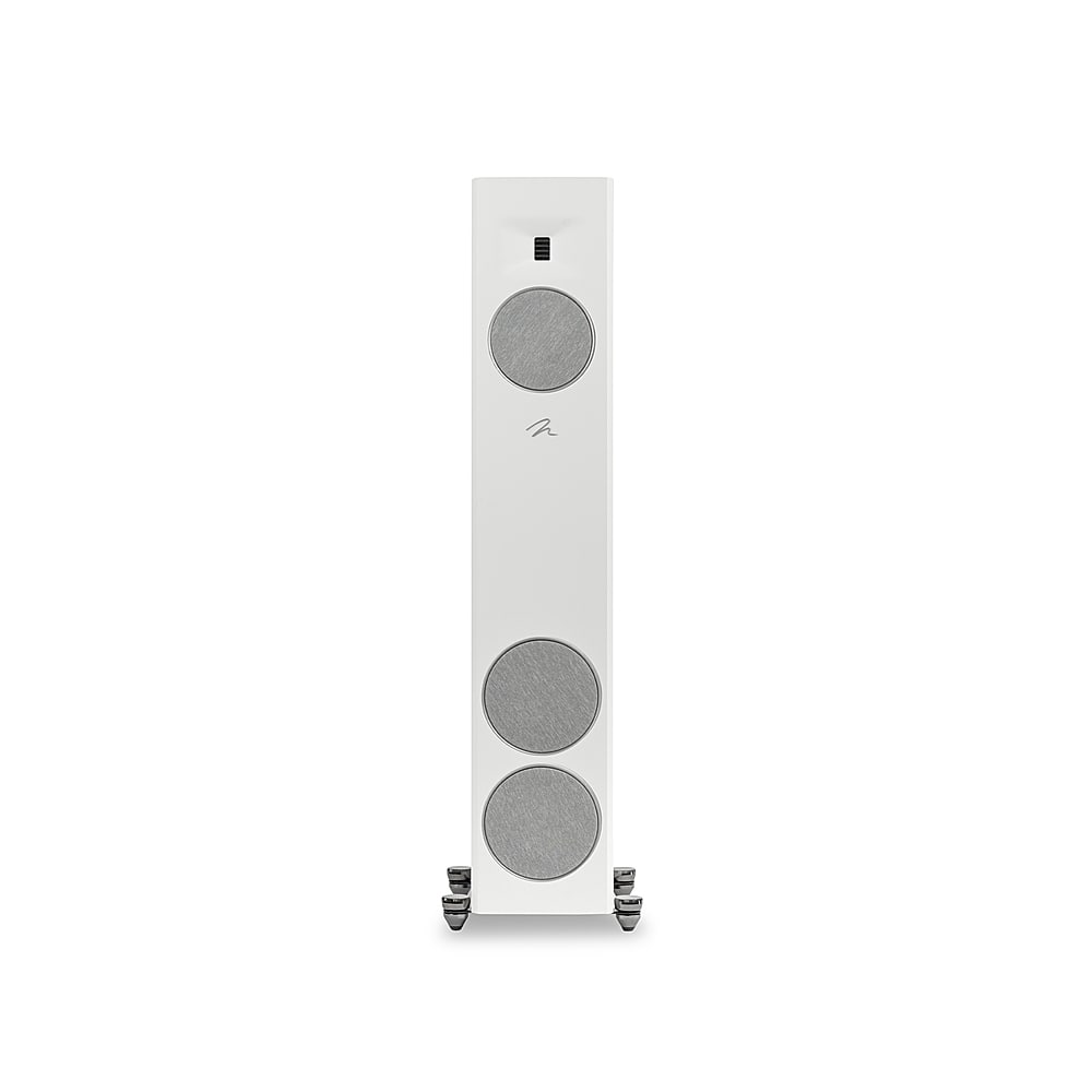 Left View: MartinLogan - Motion F20 3-Way Floorstanding Speaker with 5.5” Midrange and Dual 6.5” Bass Drivers (Each) - Satin White