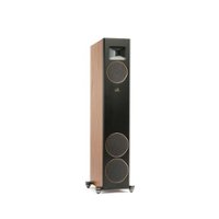 MartinLogan - Motion Series 3-Way Floorstanding Speaker with 5.5” Midrange and Dual 6.5” Bass Drivers (Each) - Walnut - Front_Zoom