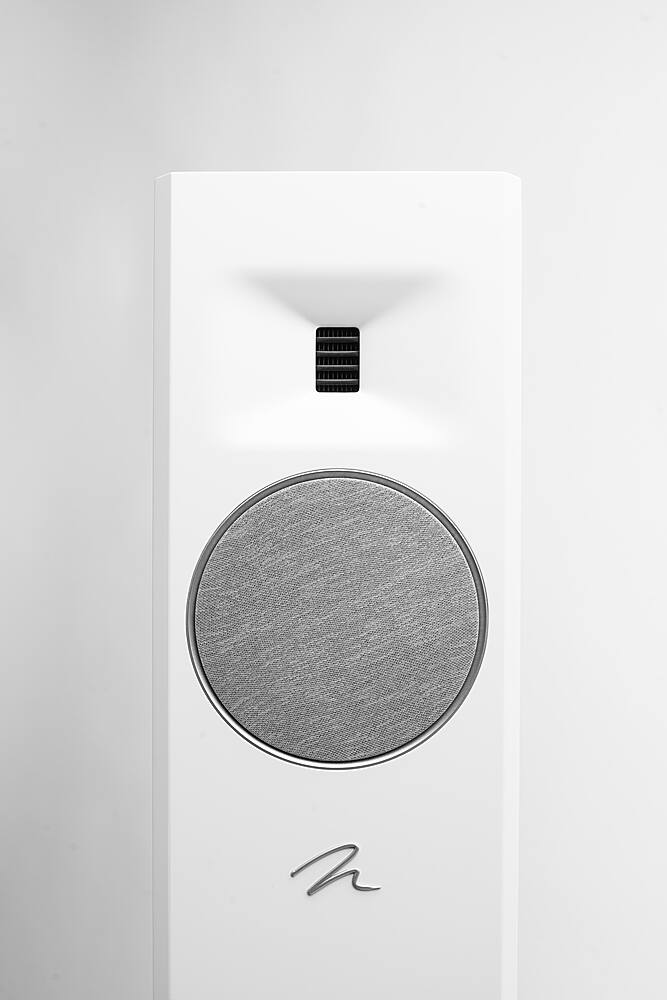 Alt View 14. MartinLogan - Motion F10 3-Way Floorstanding Speaker with 5.5” Midrange and Dual 5.5” Bass Drivers (Each) - Satin White.