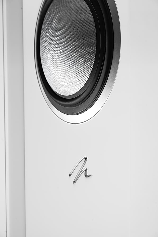 Alt View 19. MartinLogan - Motion F10 3-Way Floorstanding Speaker with 5.5” Midrange and Dual 5.5” Bass Drivers (Each) - Satin White.